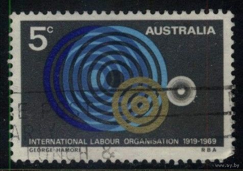 Австралия - 1969 [Mi. 417] Гашеная (AU10)