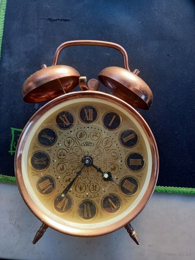 Винтажный будильник PRIM Сzechoslovakia