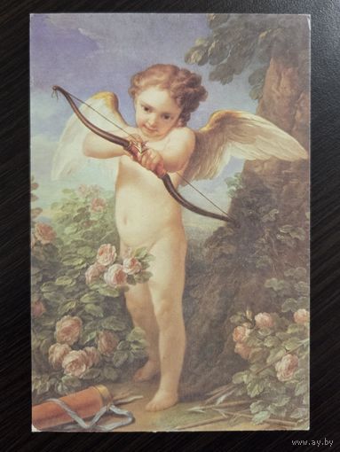 Подметина Венедиктов Амур 1993 чистая открытка