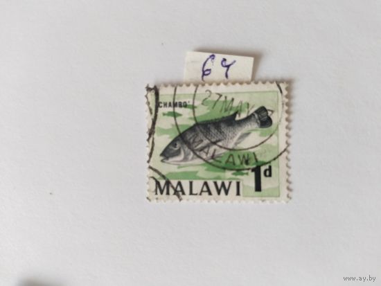 Малави 1964  рыба