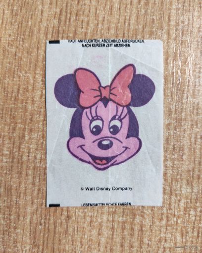 Вкладыши от жвачки Дональд Дак Микки Маус Мини Саус - Walt Disney Company