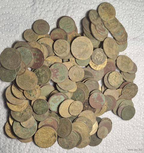 Монеты дореформа ссср 200 шт распродажа коллекции с  1 руб без мц