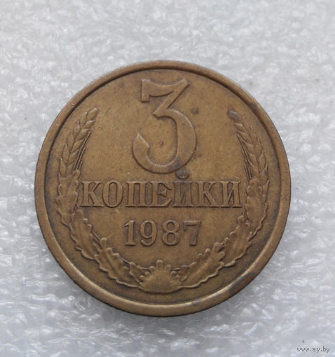 3 копейки 1987 СССР #09