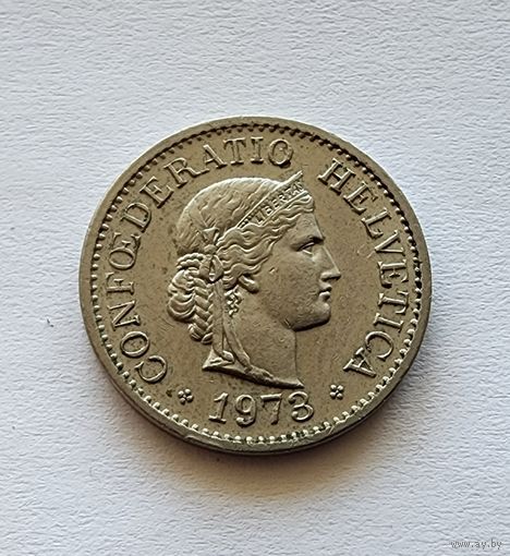 Швейцария 10 раппенов, 1973