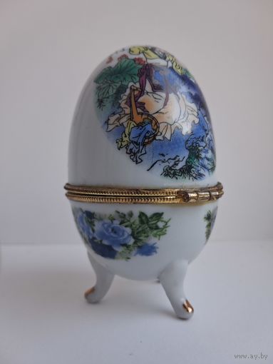 Яйцо шкатулка