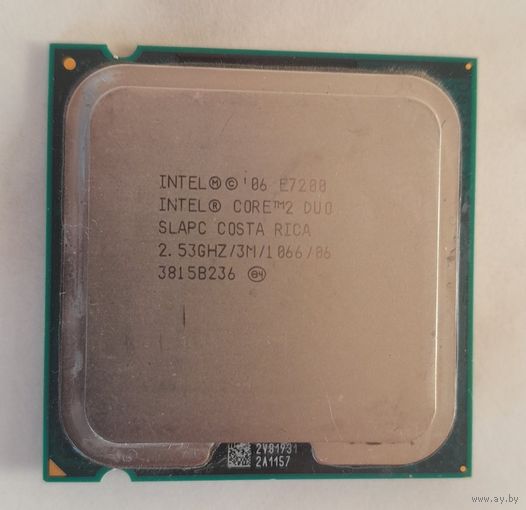 Процессор Intel Core 2 Duo E7200 2.53GHZ/3M/1066/06 (socket LGA775)