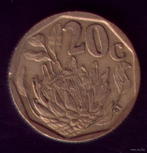 20 центов 1994 год ЮАР