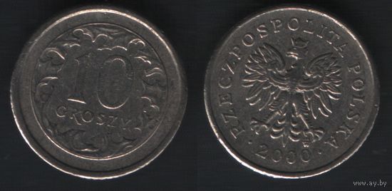 Польша y279 10 грош 2000 год (mw) (_alb2
