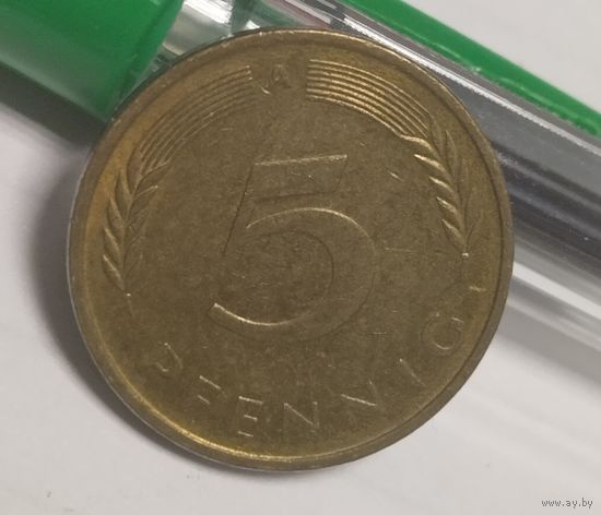 Германия 5 пфеннигов, 1991 А