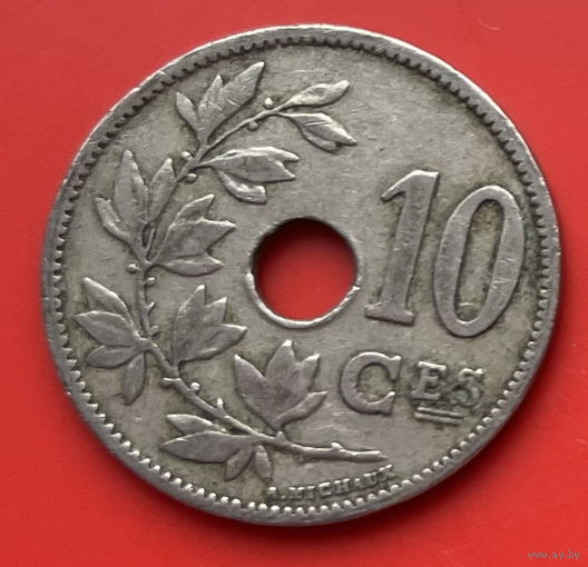 46-03 Бельгия 10 сантимов 1901 г. (французский тип) Единственное предложение монеты данного года на АУ