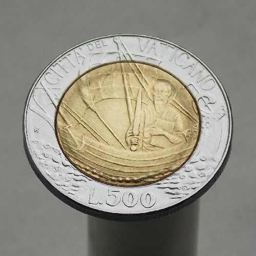 Ватикан 500 Лир 1985