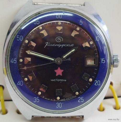 Часы "Восток-Командирские 2234" стоп секунда