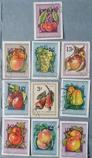 Венгрия фрукты 10шт