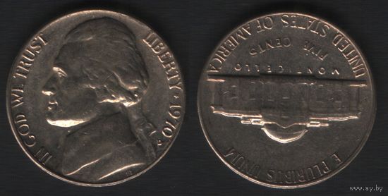 США km192A 5 центов 1970 год (D) kmA192.2 (_4 ТОРГ ЛЮБОЙ