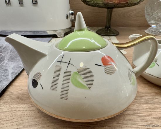 Нечастый сервиз Сакта (Березка) Рига 1960х