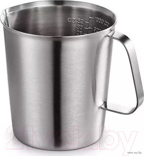 Кувшин мерный 1 л нержавеющая сталь