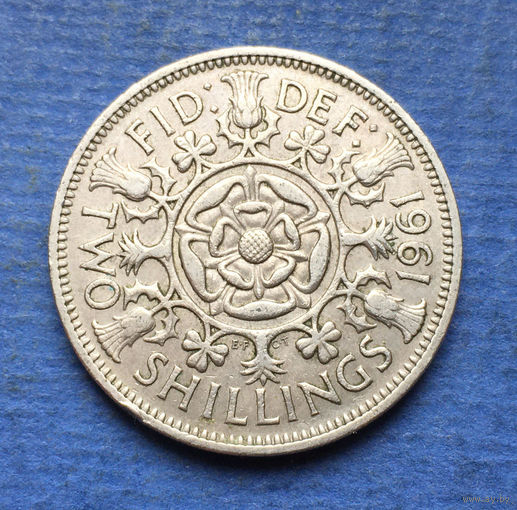 Великобритания 2 шиллинга 1961