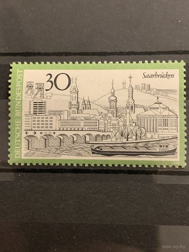 ФРГ 1973. Архитектура. Saarbruken
