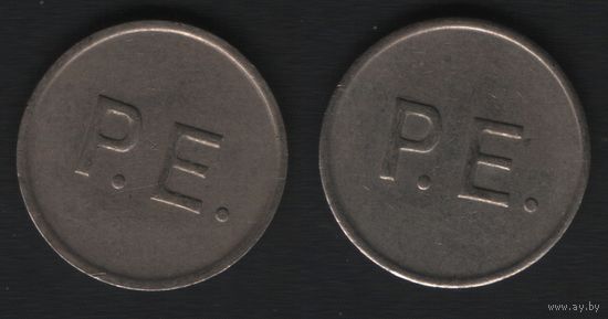 P.E. -- P.E. (20мм)бел. точки круглые (f2