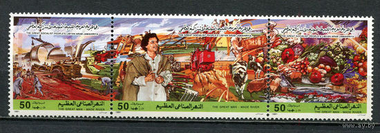 Ливия (Джамахирия) - 1991 - Новые проекты - [Mi. 1863-1865] - полная серия - 3 марки. MNH.  (Лот 43JQ)-T3P33