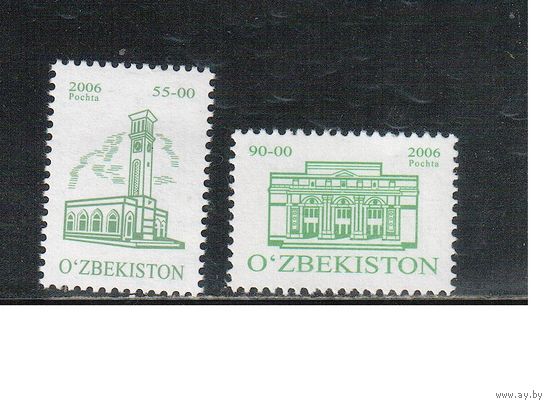 Узбекистан-2006 (Заг.626-627) ** , Стандарт, Архитектура