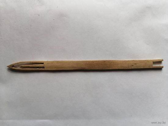 Деревянная игла для плетения сети