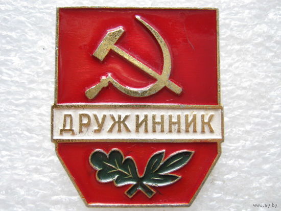 Дружинник, победа.