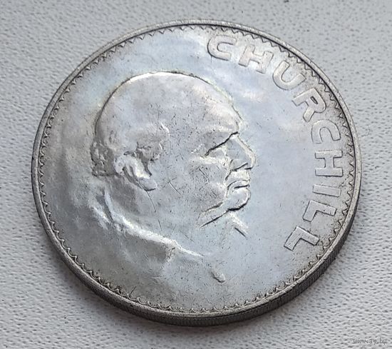 Великобритания 5 шиллингов, 1965 Cэр Уинстон Черчилль 7-4-1