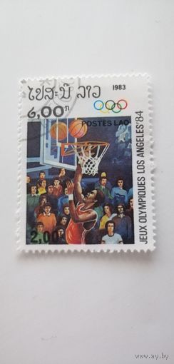 Лаос 1983.  Олимпийские игры - Лос-Анджелес, США