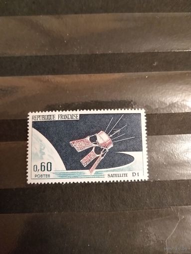 1966 Франция космос чистая клей MNH** (2-4)