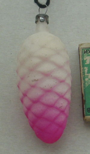 Ёлочная игрушка. Шишка. Э-31.