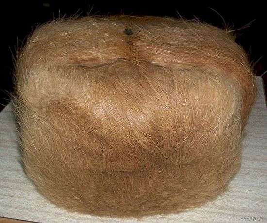 Шапка ушанка из нутрии р.54-55