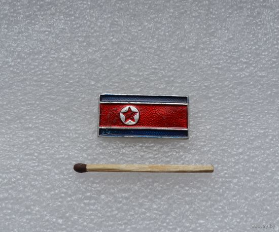 Флаг. Северная Корея.