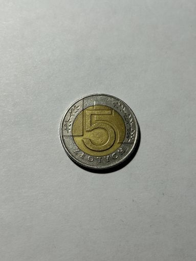 5 злотых 1994 Польша