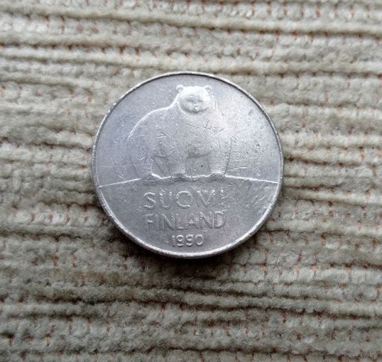 Werty71 Финляндия 50 пенни 1990 Медведь