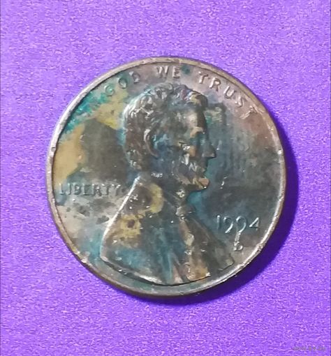 1 цент сша 1994 г.