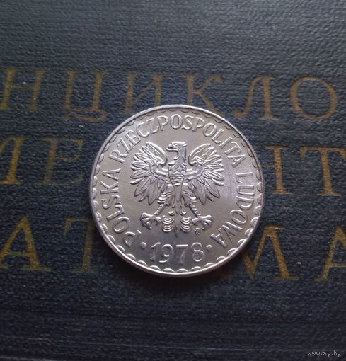 1 злотый 1978 Польша MW #06 UNC