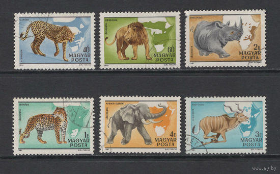 Фауна Венгрия 1981 Животный мир Африки Used