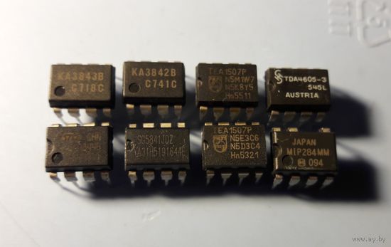 TEA1507P, TDA4605, KA3842B, KA3843B, UC3844B, SG5841JDZ (ШИМ - контроллеры), 100% оригинал
