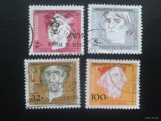 Португалия, 1990. Стандарт, мореплаватели, полная серия