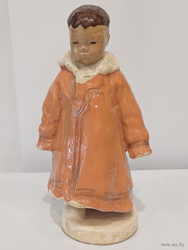 Все лоты с 1р.Редкость Якутенок Обливная керамика