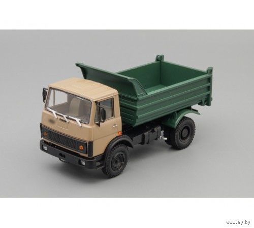 Минский 555102 самосвал (1988-1993), бежевый / зеленый
