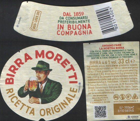 Пивная этикетка