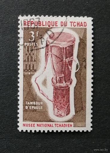 Чад 1965 Искусство. Музыкальные инструменты.
