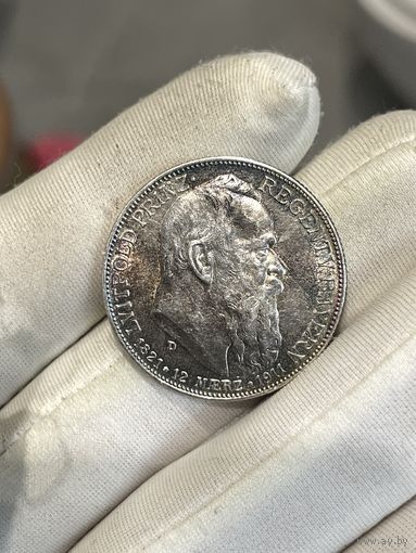 2 марки 1911 луитпольд красивейшая патина и шб! с рубля !