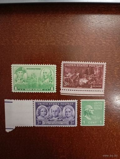 США сборный лот 36г38г47г48г