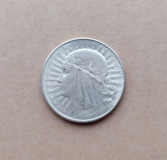 10 злотых Ядвига 1932 (без знака), без МЦ!!