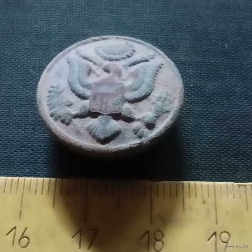 Пуговица США ленд-лиз