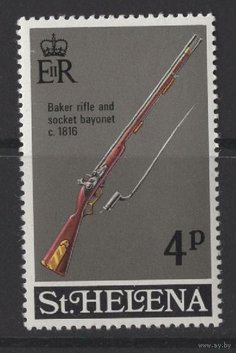 Остров Святой Елены / ST. HELENA 1971 ** Оружие, Винтовка  Mi 251