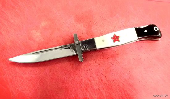 Финка НКВД * Складная * с Чехлом * Тактическая * Охотничья * Походная * Туристическая * длина 22 см * Реплика * не ХО !